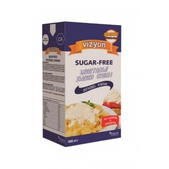 VİZYON SIVI KREMA ŞEKERSİZ 1KL-12KG