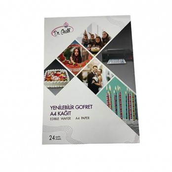 A4 GOFRET RESİM KAĞIDI 1PKT-24AD