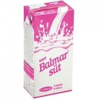 BALMAR YARIM YAĞLI SÜT 1LT