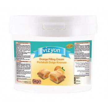 VİZYON DOLGU PORTAKAL KREMASI 6KG