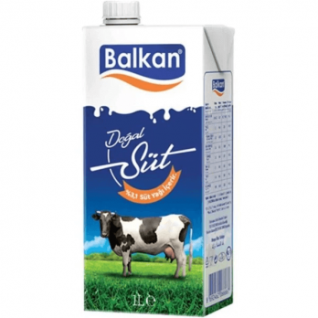 BALKAN YARIM YAĞLI SÜT 1 LT