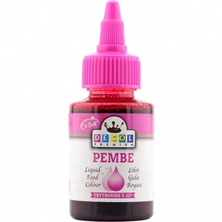 Dr Gusto Sıvı Gıda Boyası Pembe 60 Ml