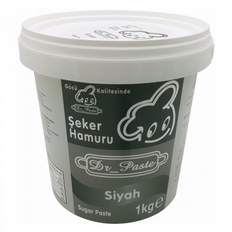 Dr Paste Şeker Hamuru Siyah 1 Kg