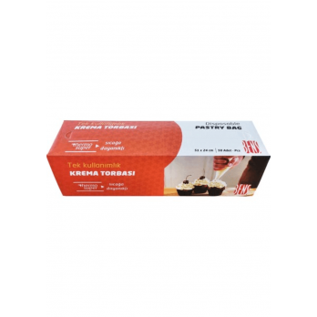 BENS 51 CM TEK KULLANIMLIK TURUNCU TORBA 50 Lİ