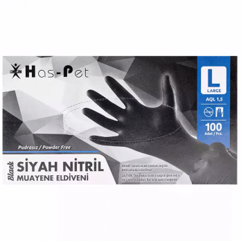 CERRAHİ ELDİVEN SİYAH L