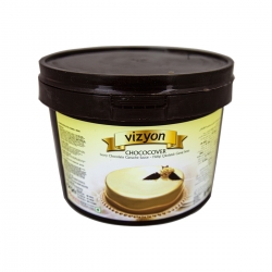 Vizyon Chococover Beyaz Sos 6 Kg