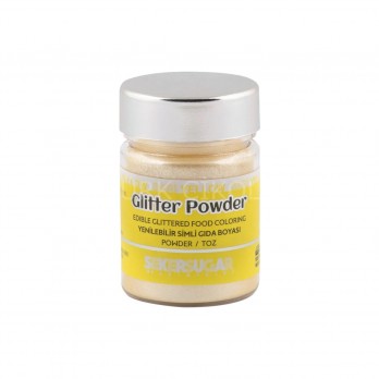 GLİTTER POWDER YENİLEBİLİR YALDIZ SARI 10GR