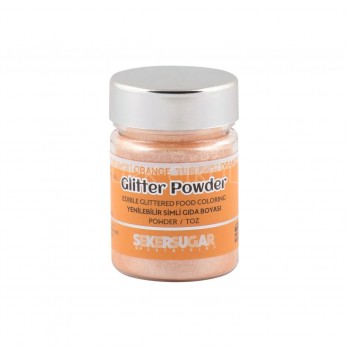 GLİTTER POWDER YENİLEBİLİR YALDIZ TURUNCU 10GR