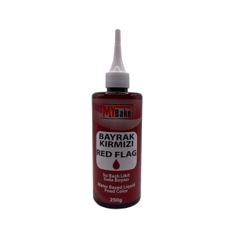MY BAKE SIVI GIDA BOYASI BAYRAK KIRMIZI 250 ML