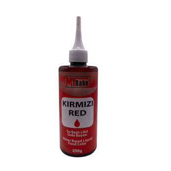 MY BAKE SIVI GIDA BOYASI KIRMIZI 250 ML
