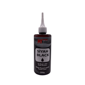 MY BAKE SIVI GIDA BOYASI SİYAH 250 ML