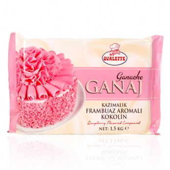 OVALETTE GANAJ FRAMBUAZ 1,5 KG