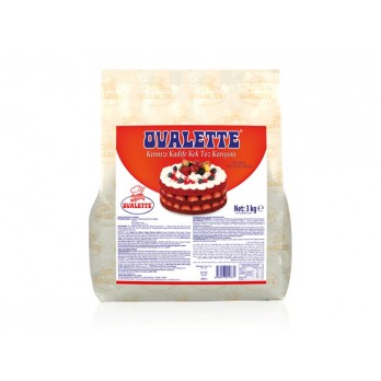 OVALETTE KIRMIZI VELVET 3 KG