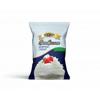 VİZYON BONCREAM PASTACILIK TOZ KREMASI 1 KG