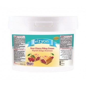VİZYON DOLGU KREMASI VİŞNELİ 6 KG