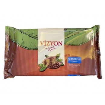 VİZYON KUVERTÜR BİTTER %55 2,5KG