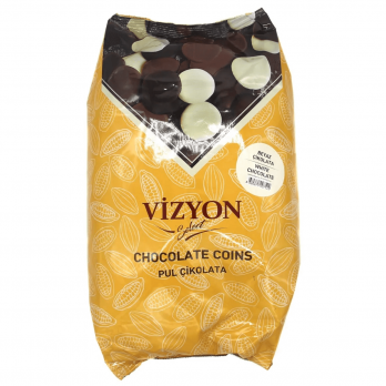 VİZYON PUL ÇİKOLATA BEYAZ 2,5KG
